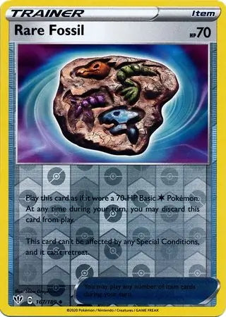 Darkness Ablaze Rare Fossil #167/189 reverse holo